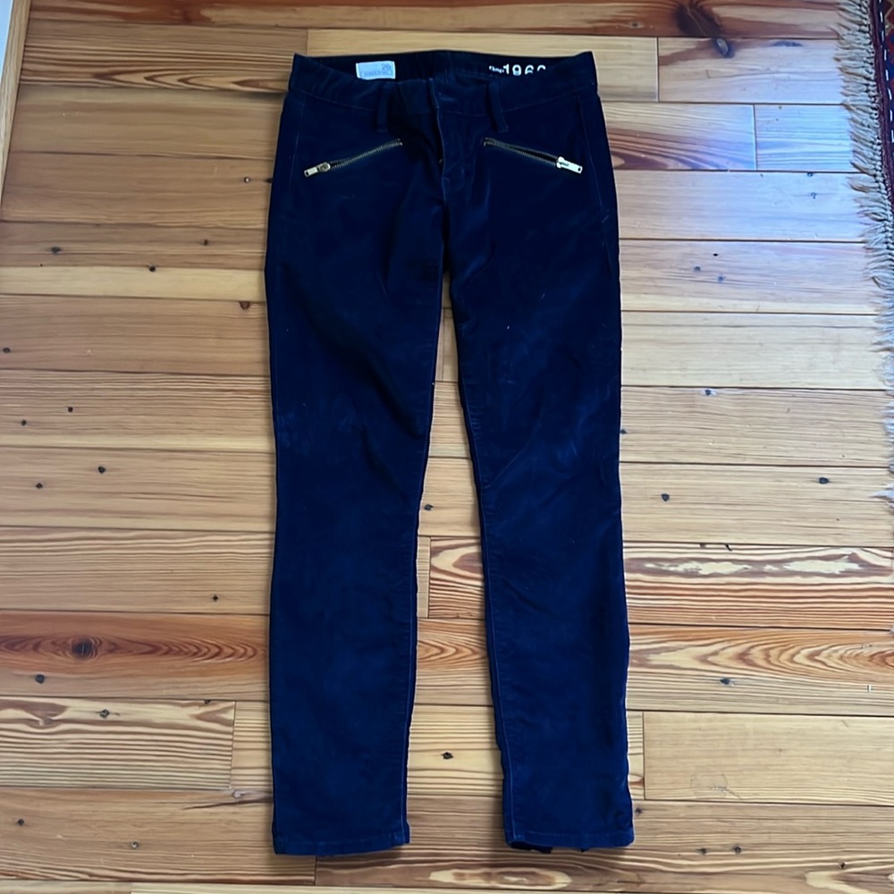Gap 1969 | Blue Velour / Corduroy Pants